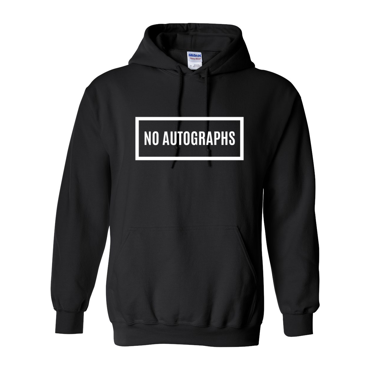 No Autographs Black Hoodie