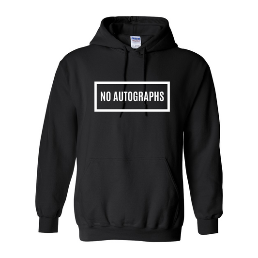 No Autographs Black Hoodie