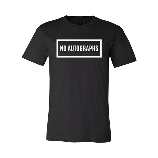 NO AUTOGRAPHS BLK