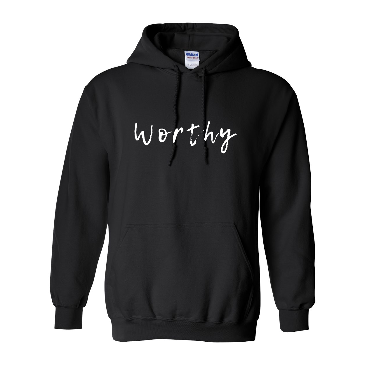 Worthy Hoodie Black