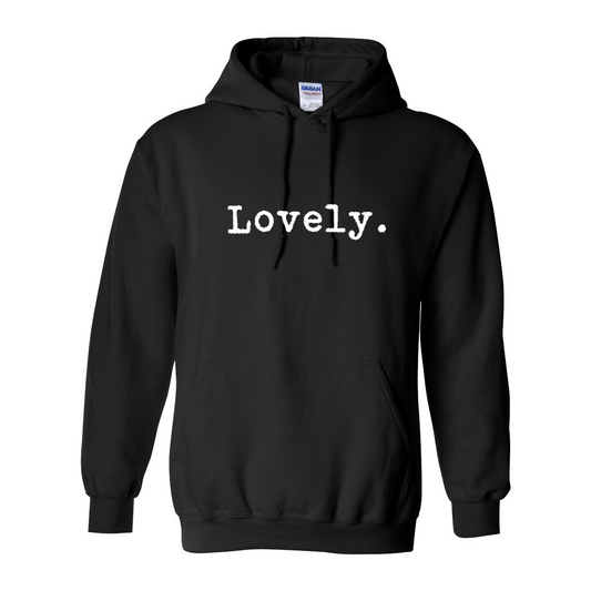Lovely Black Hoodie